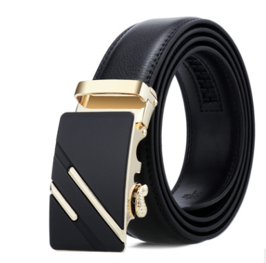 Men Fashion Genuine Luxury Leather Belts For Men Top Quality Strap Male Metal Automatic Buckle Belts Girdle Belts For Jeans